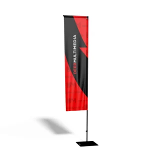 Telescopic Banner – 4m Double-Sided