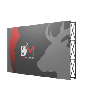 Standard Frame Media Wall (2.25m x 6m)